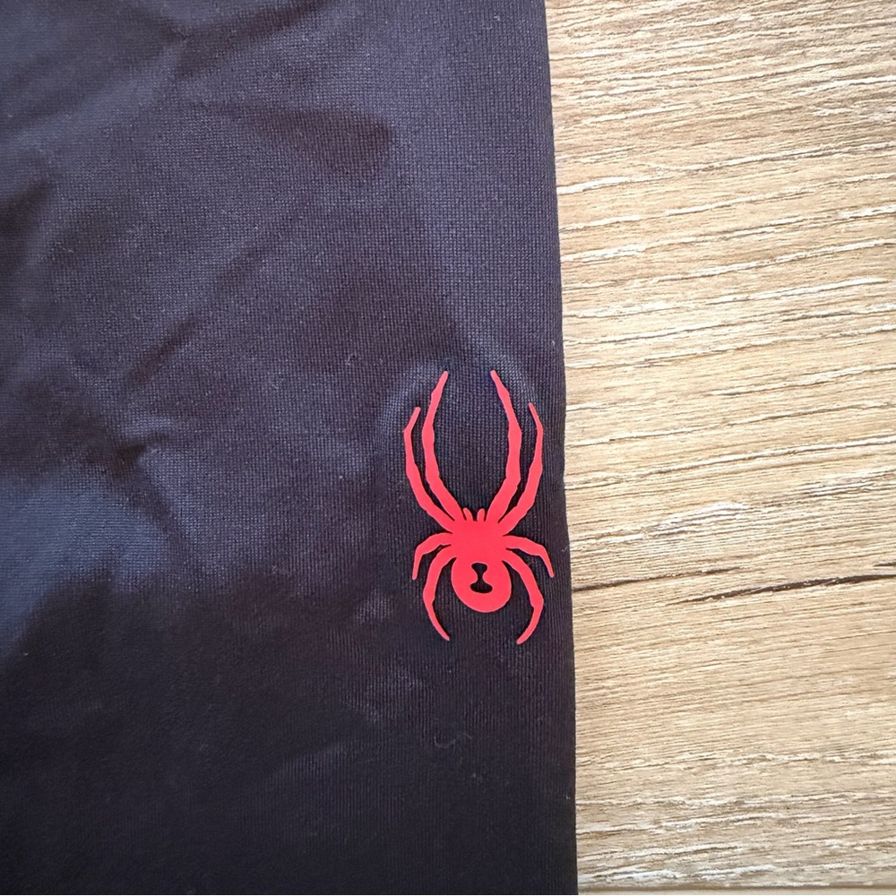 Spyder Active Proweb Black Stretch Baselayer Pant… - image 2